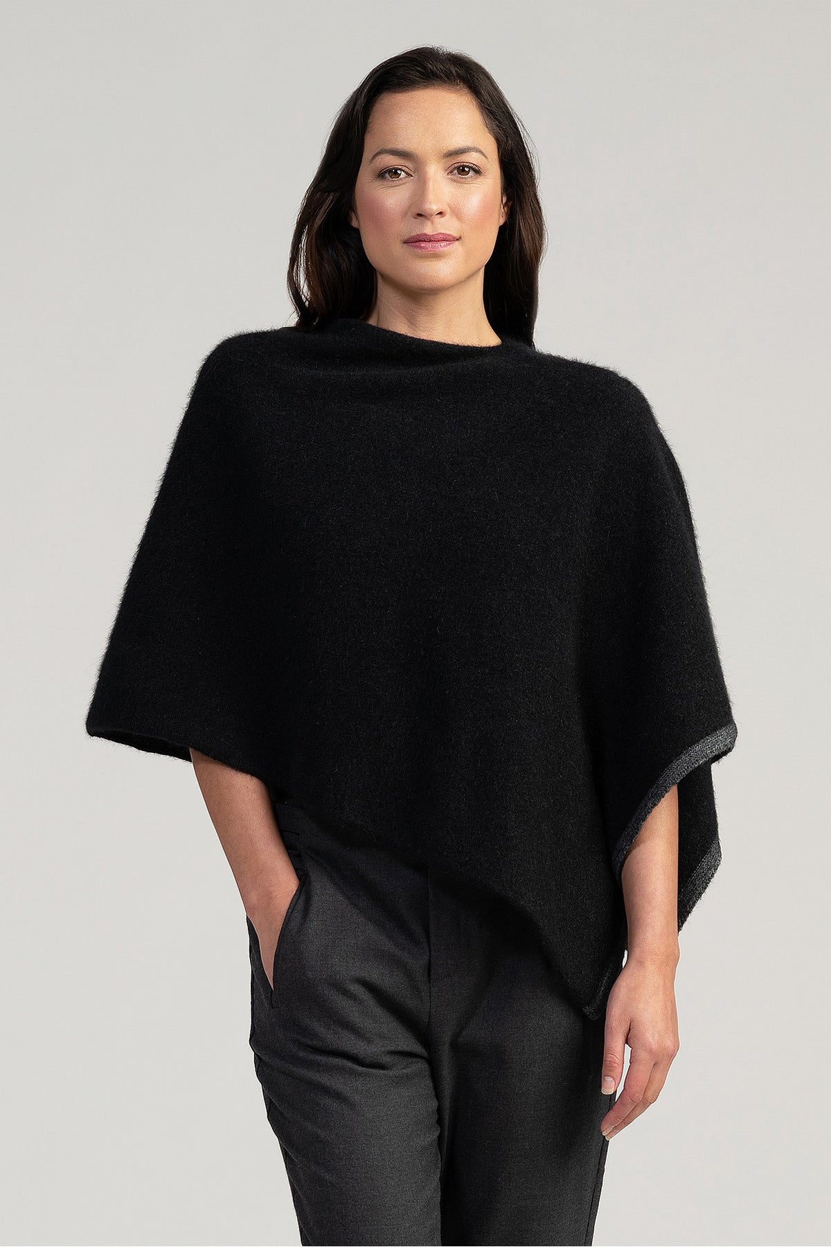 Merinomink Two Tone Possum Poncho