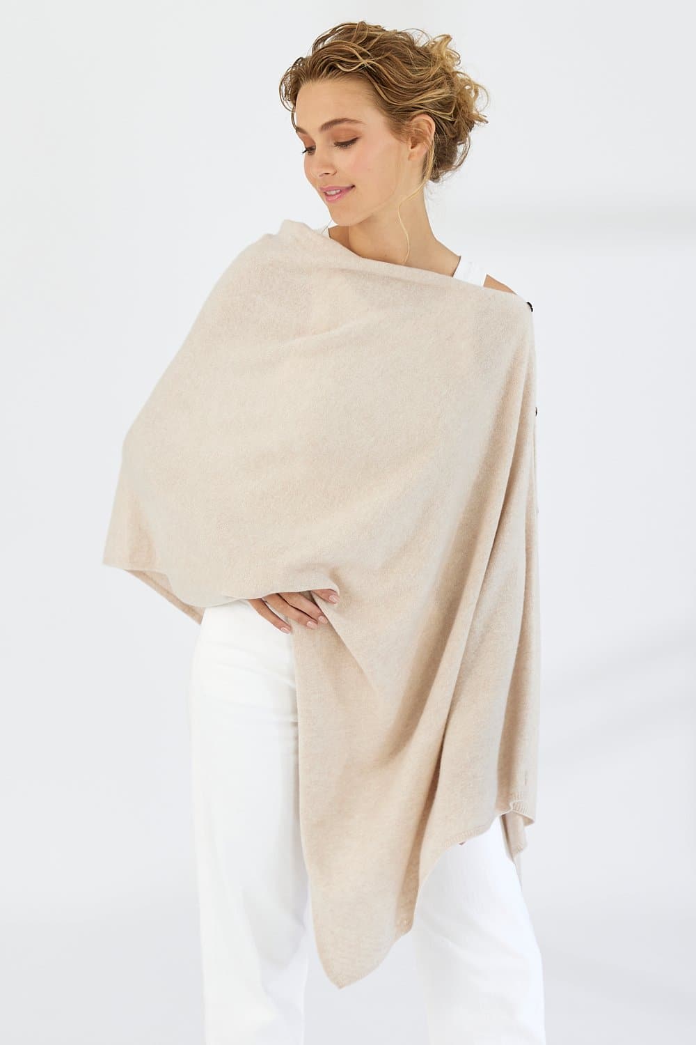 Mia Fratino &#39;Sorrento&#39; Mongolian Cashmere Wrap