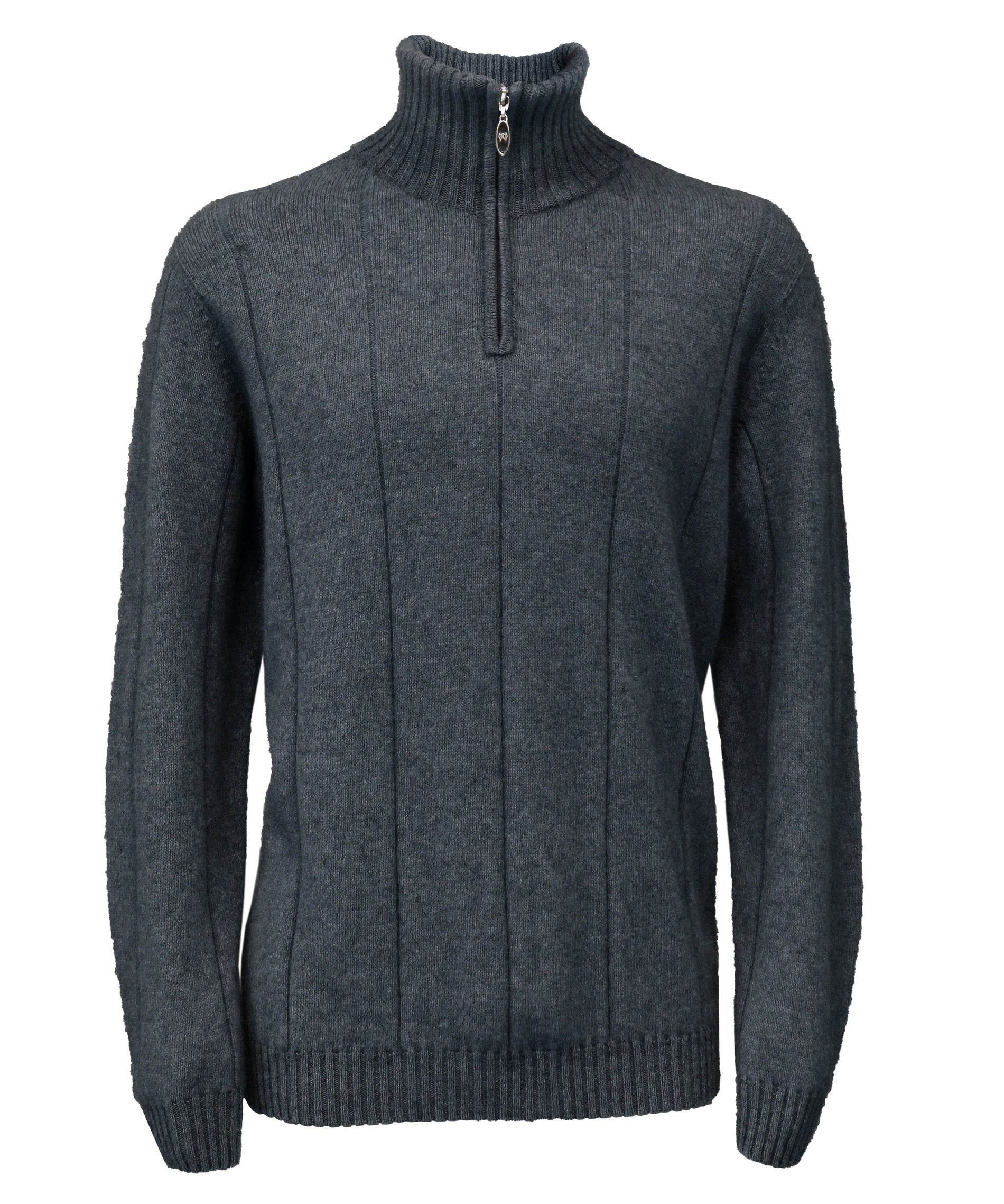 Noble Wilde Javelin Merino Possum Zip Neck Sweater