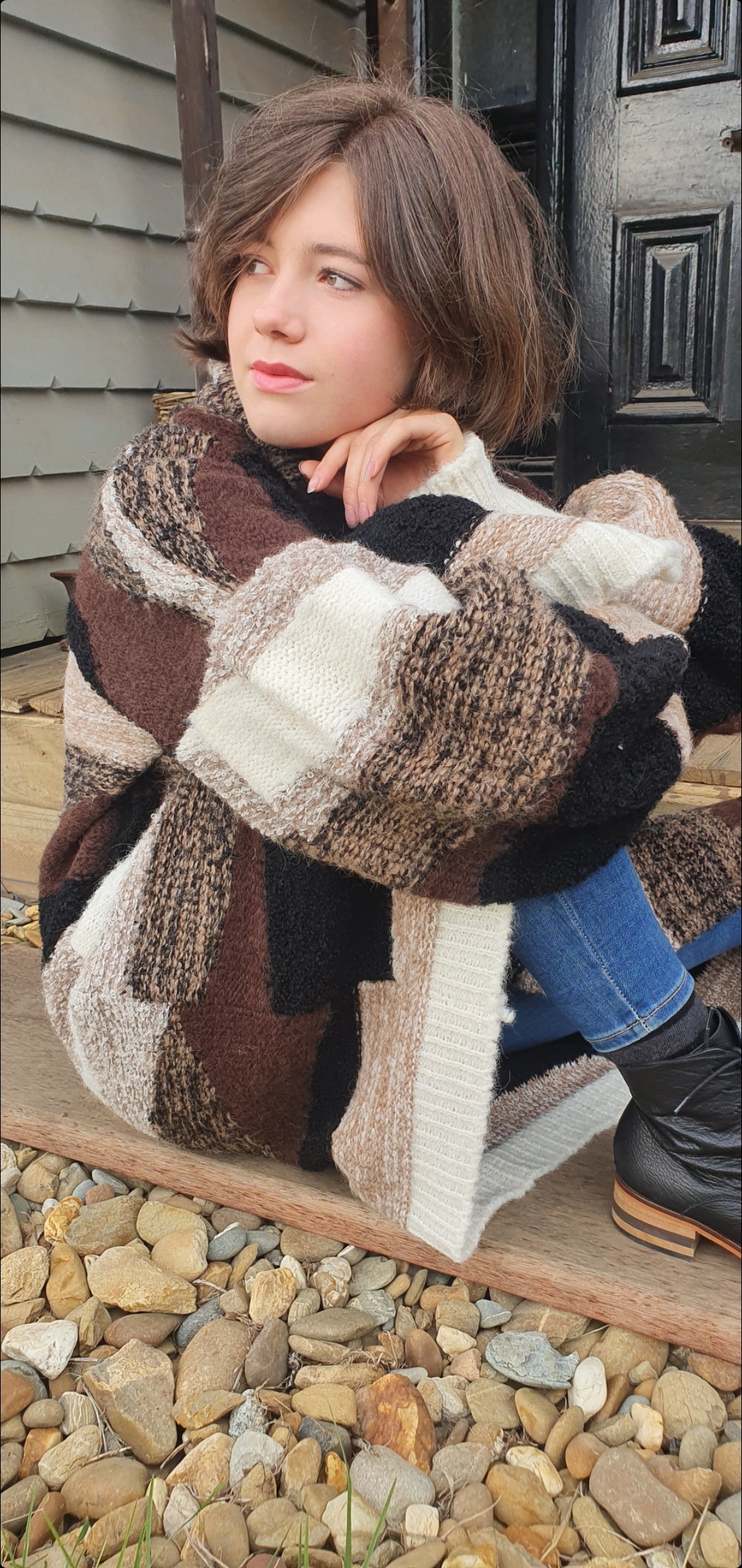 Coats, Cardigans & Jackets wool alpaca possum winter cashmere merino –  Little Alpaca