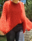 Amano Suri Alpaca Ribbed Sweater by Lorena Laing