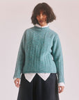 Harley of Scotland Donegal Panel Knit jumper